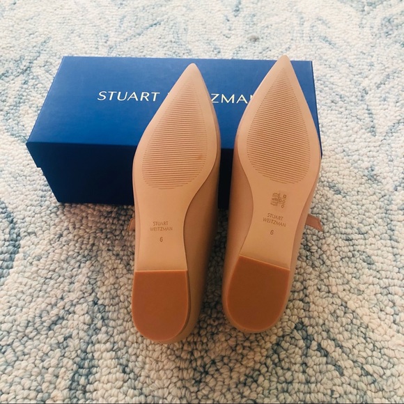 Brand New Stuart Weitzman Pearlring Mary Jane Flats - Picture 5 of 6